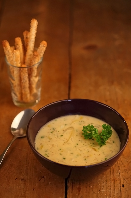 Mosterdsoep met witlof