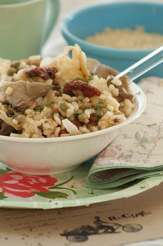 Paddenstoelenrisotto