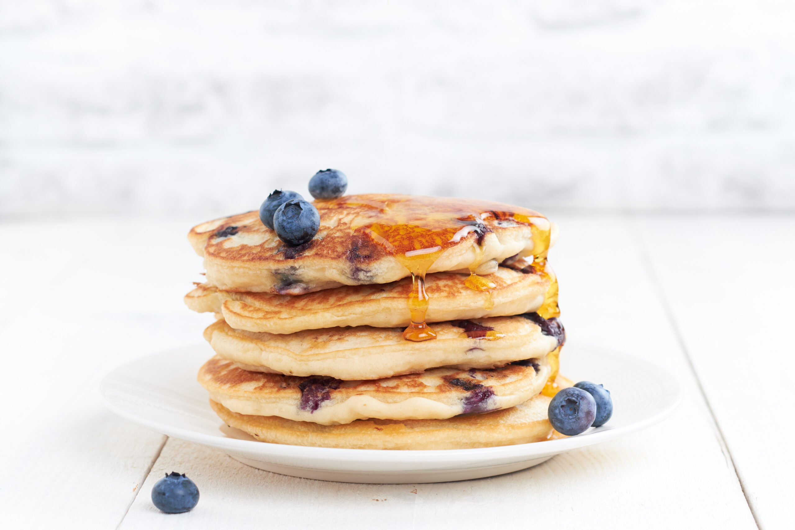 Blueberry pancakes