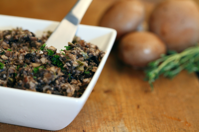 Paddenstoelentapenade