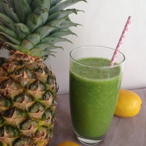 Groene ananassmoothie