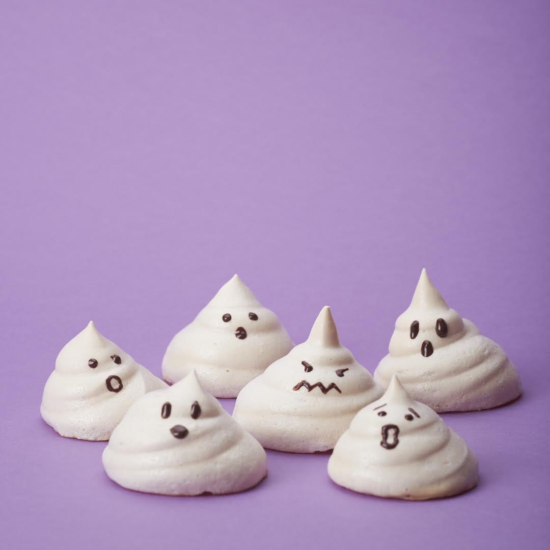 Meringue schuimpjes van aquafaba