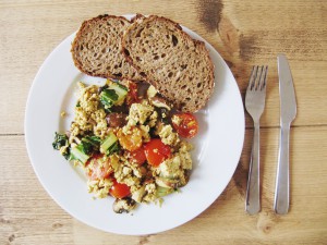 Tofu scramble door Quirine Smit