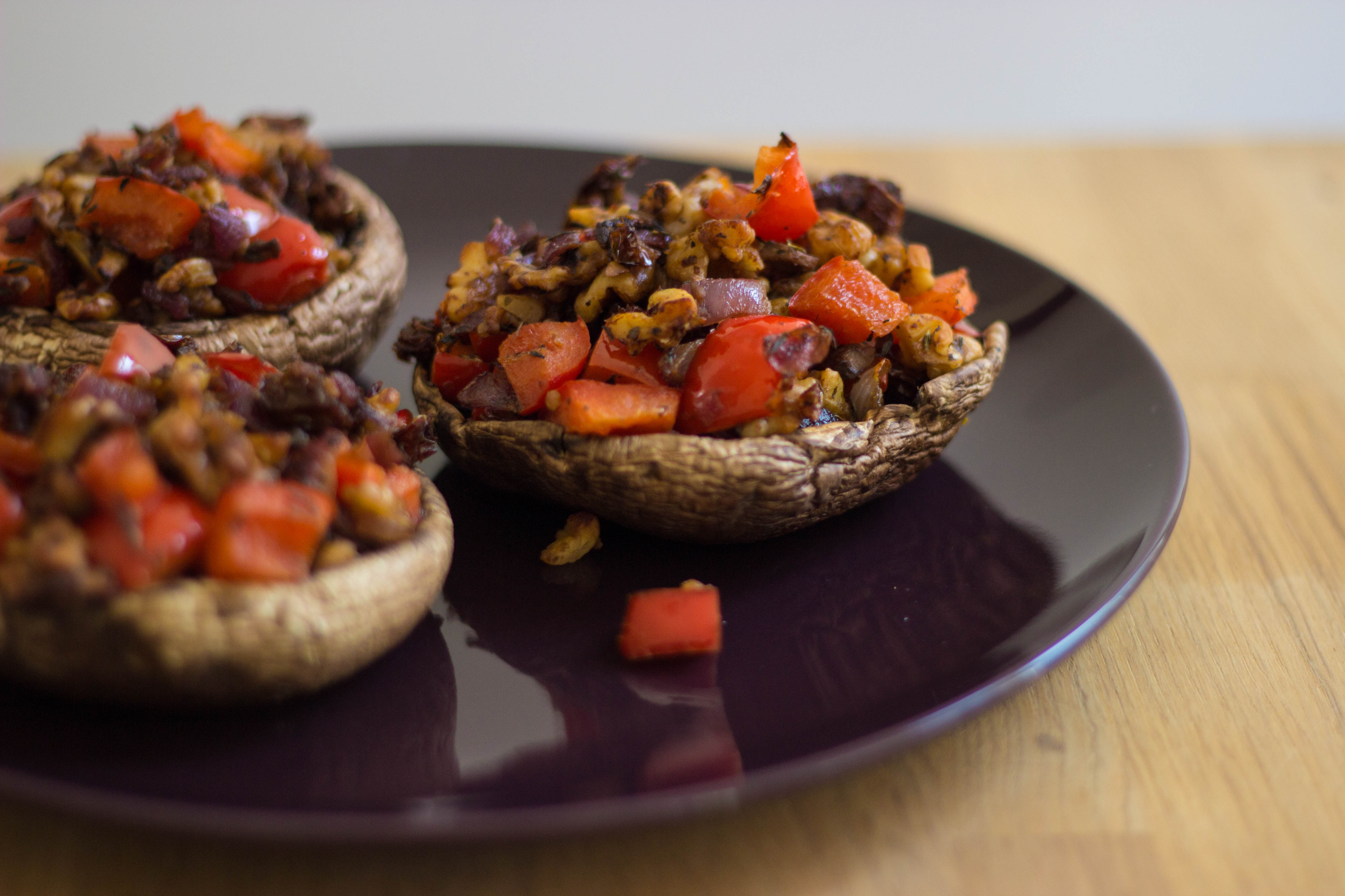 Gevulde Portobello&#8217;s