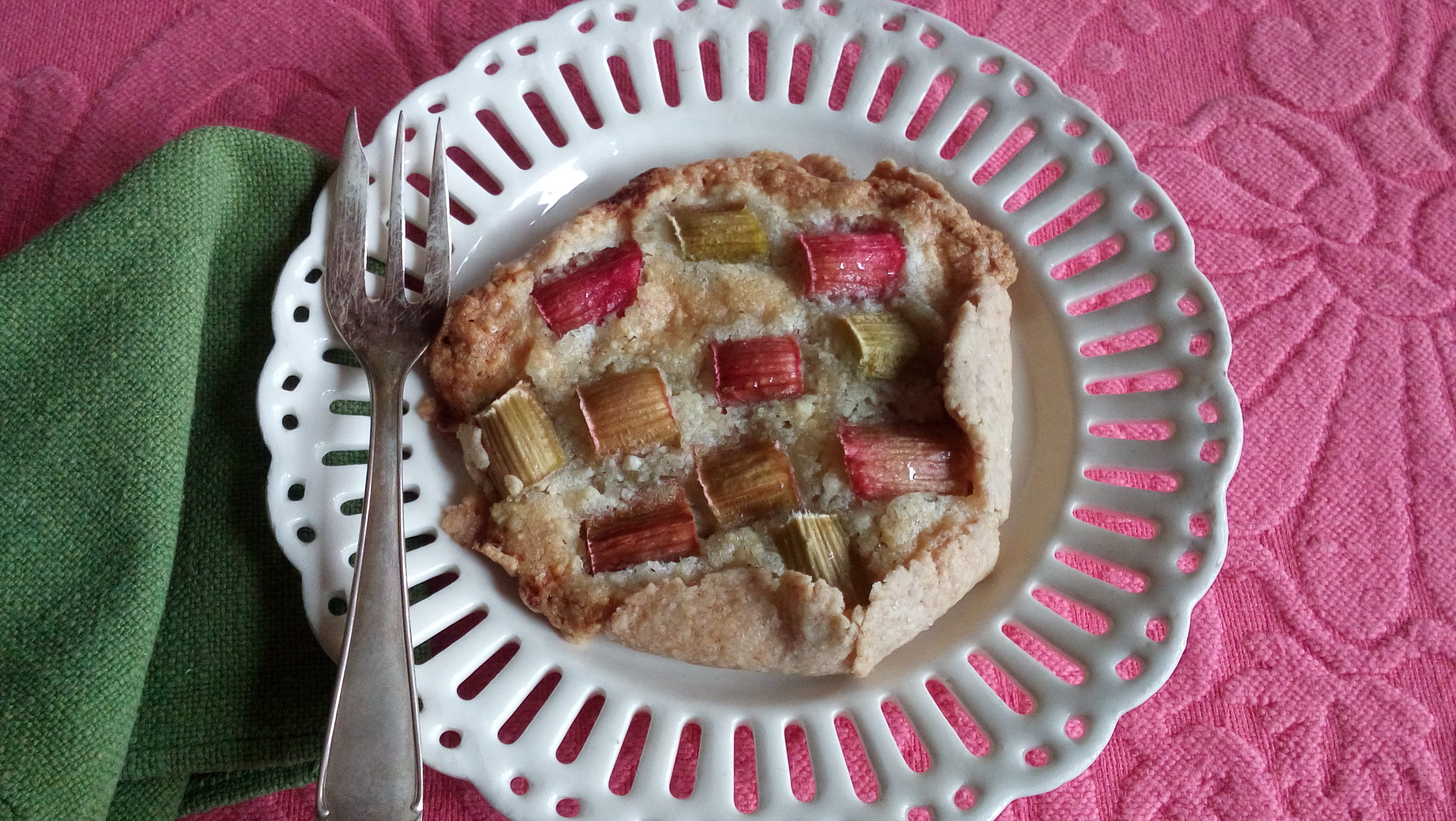 Rabarber-frangipane-galettes