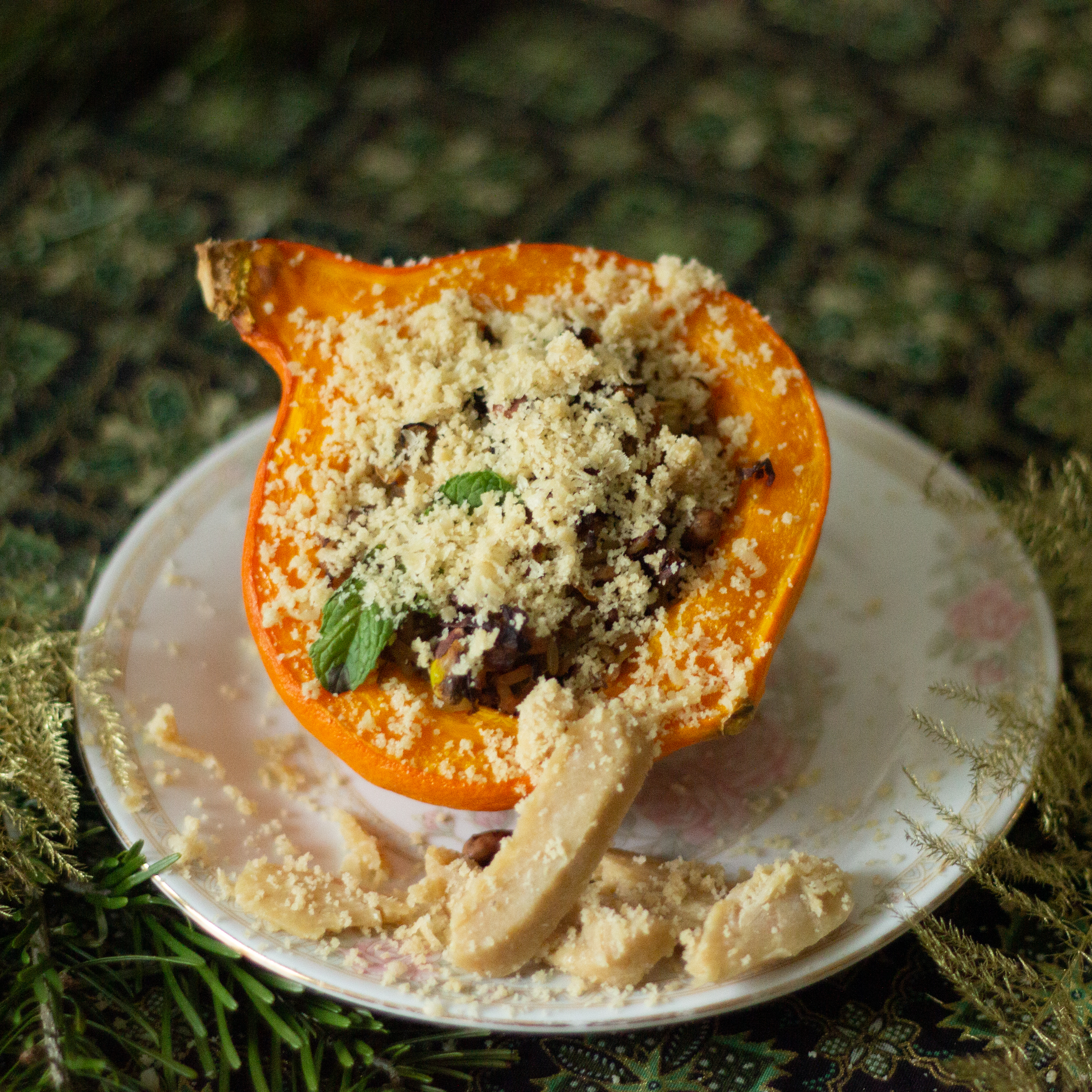 Parmezaanse kaas van cashewnoten