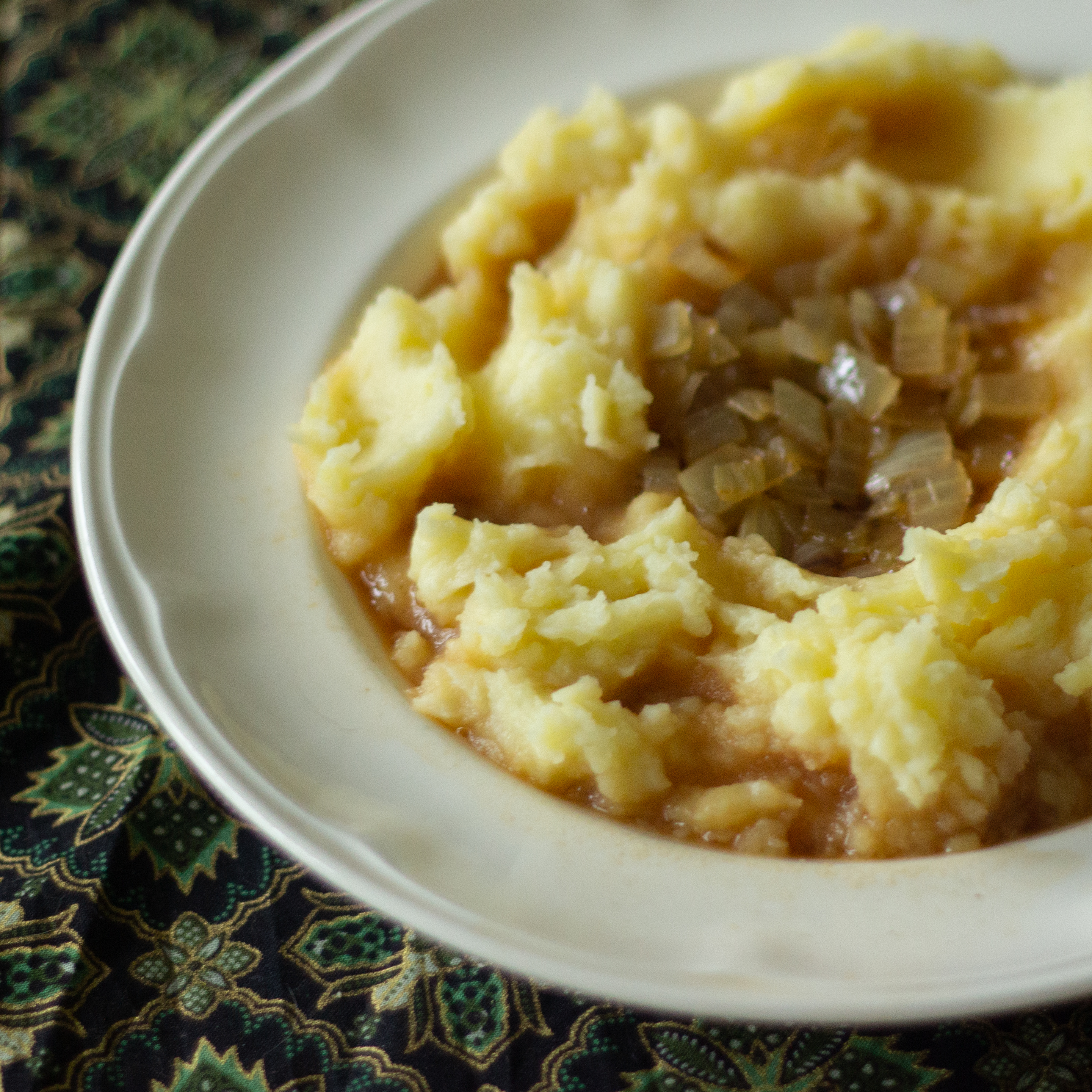 Jus voor over aardappels of stamppot