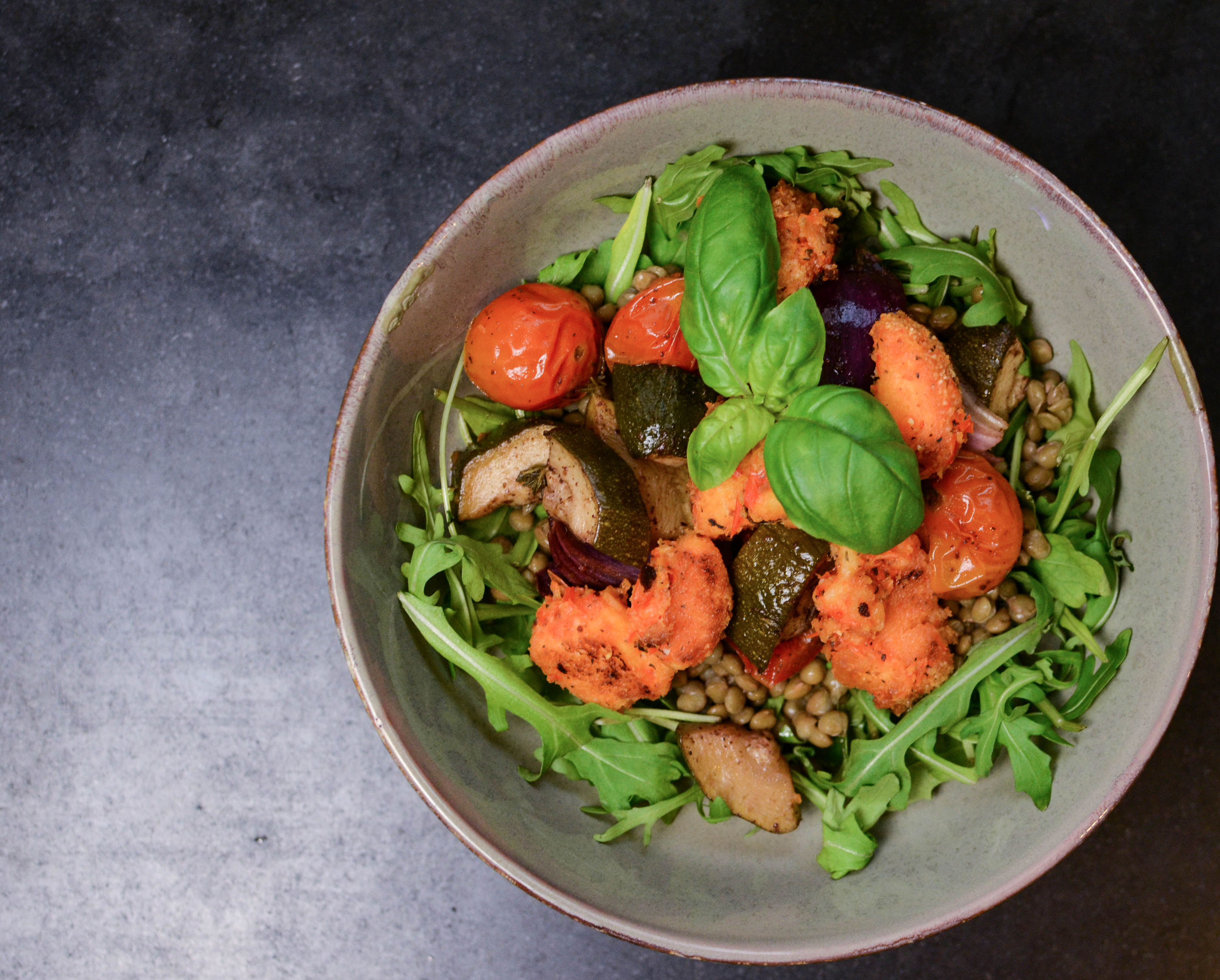 Italiaanse groente uit de oven met een oosters tintje
