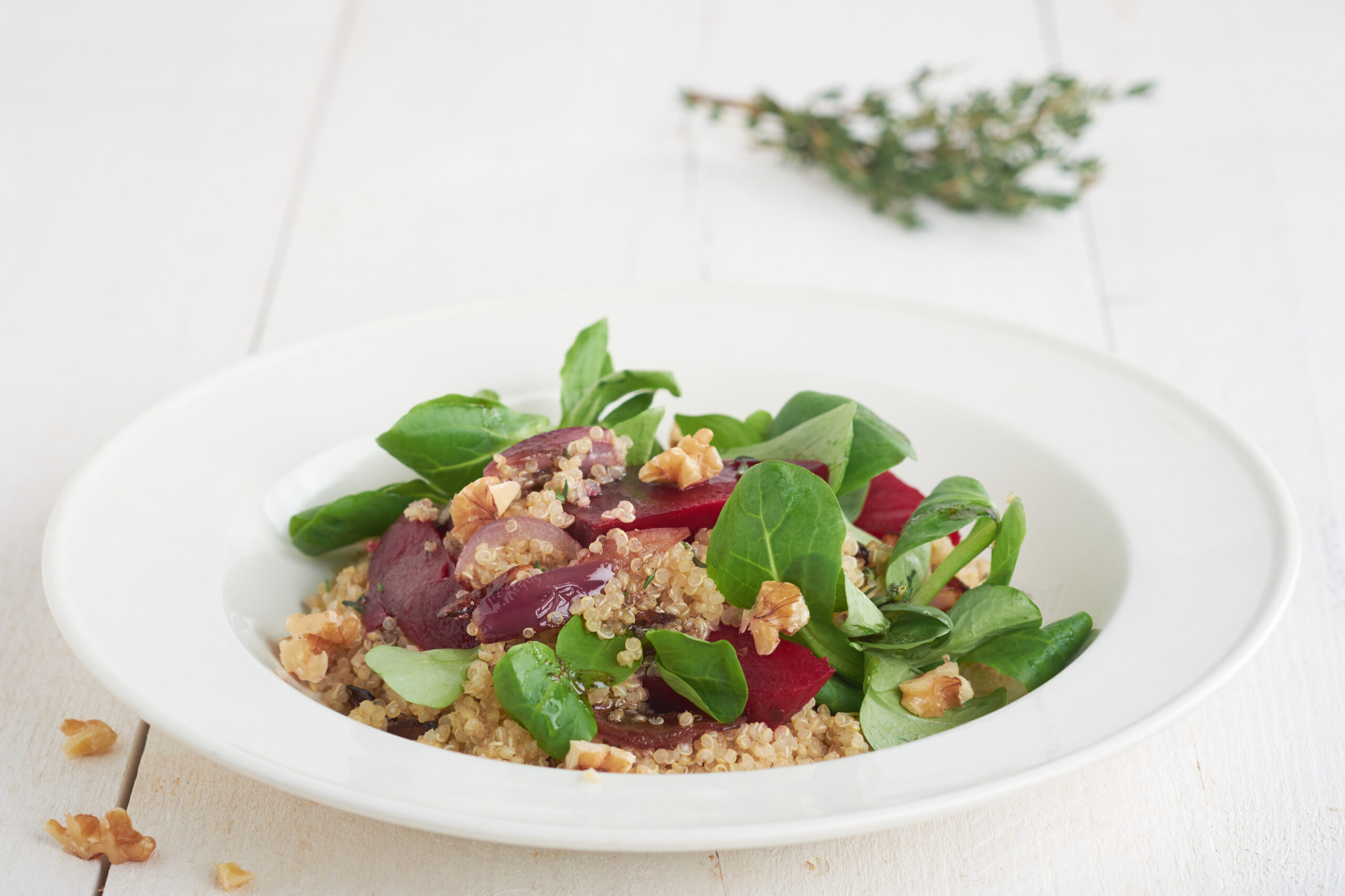 Bietensalade met Quinoa