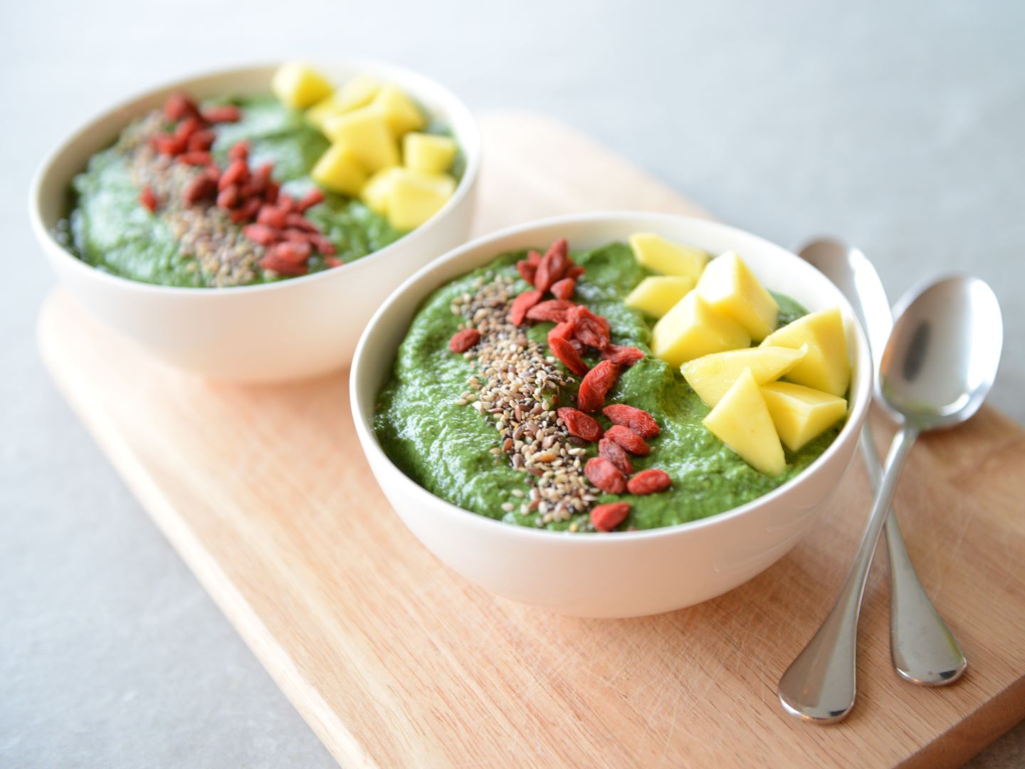 Groene smoothiebowl