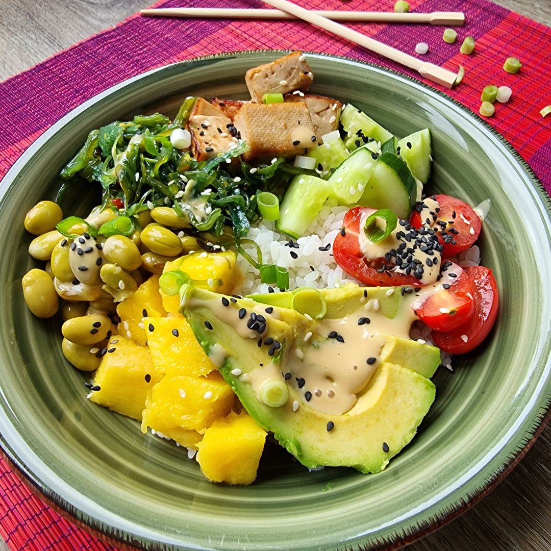 Pok&eacute;bowl met tofu