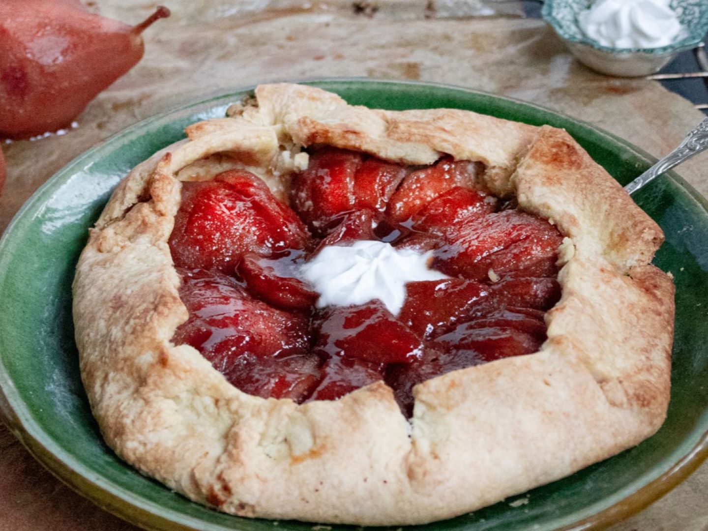Galette met seizoensfruit