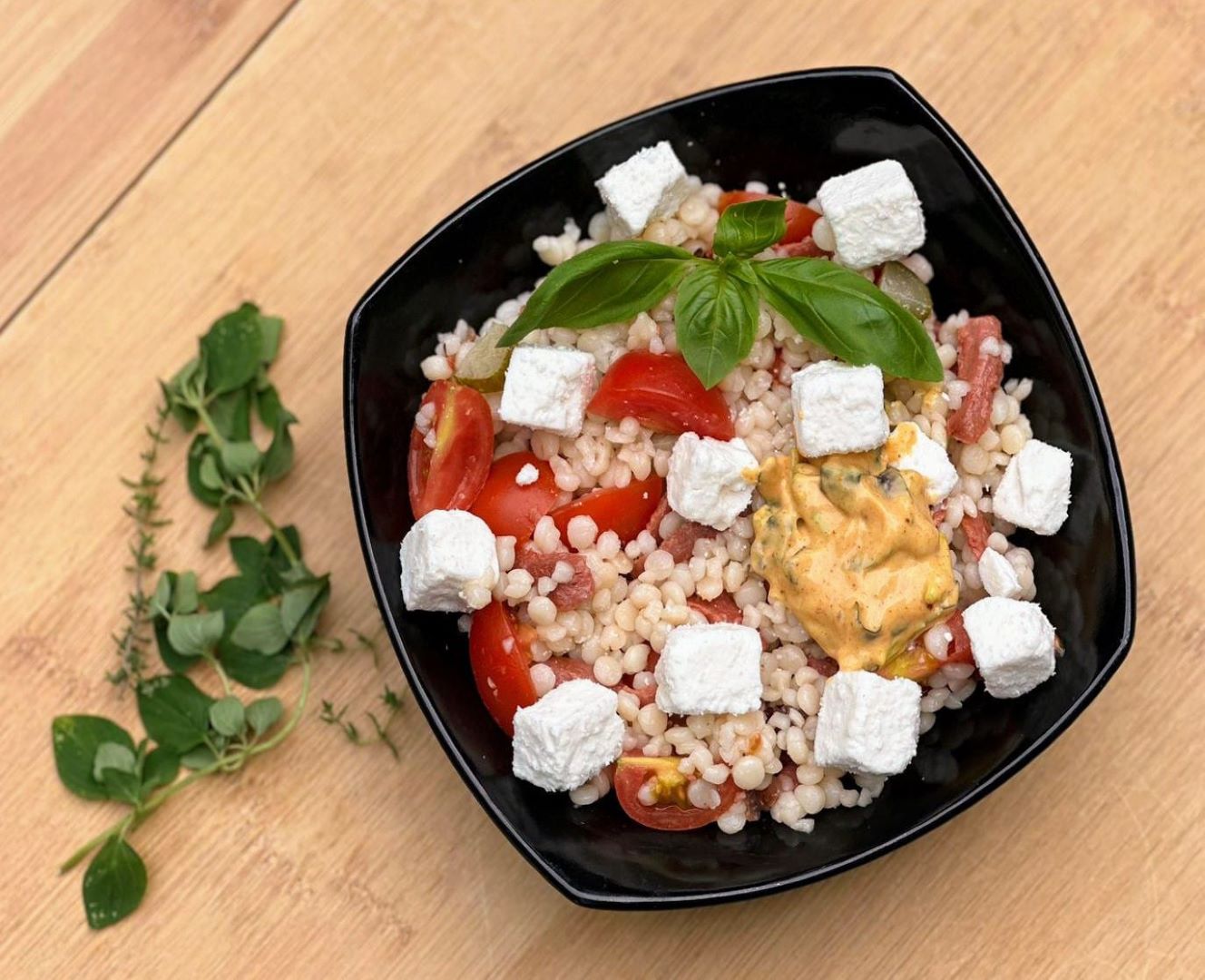 Italiaanse parelcouscoussalade