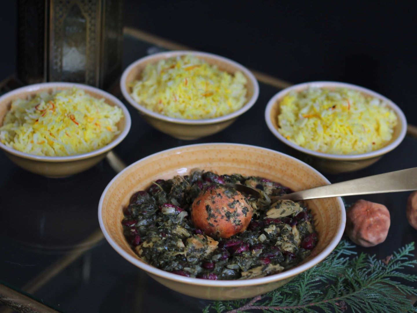 Gormah sabzi (Perzische kruidenstoofpot)