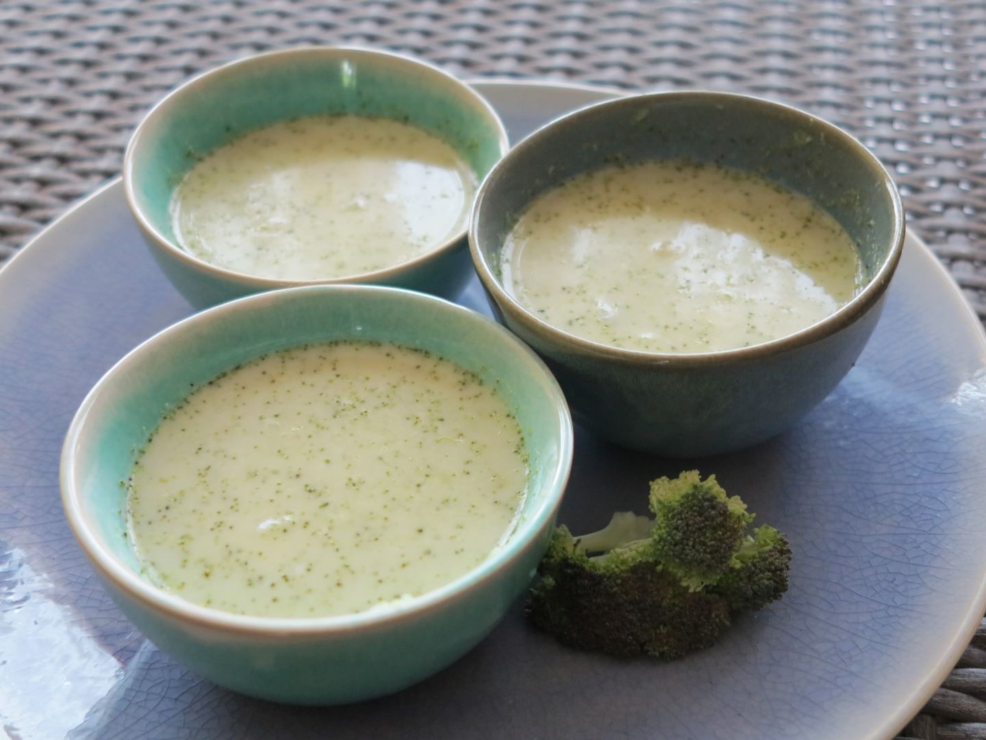 Romige asperge-broccoli-kokossoep