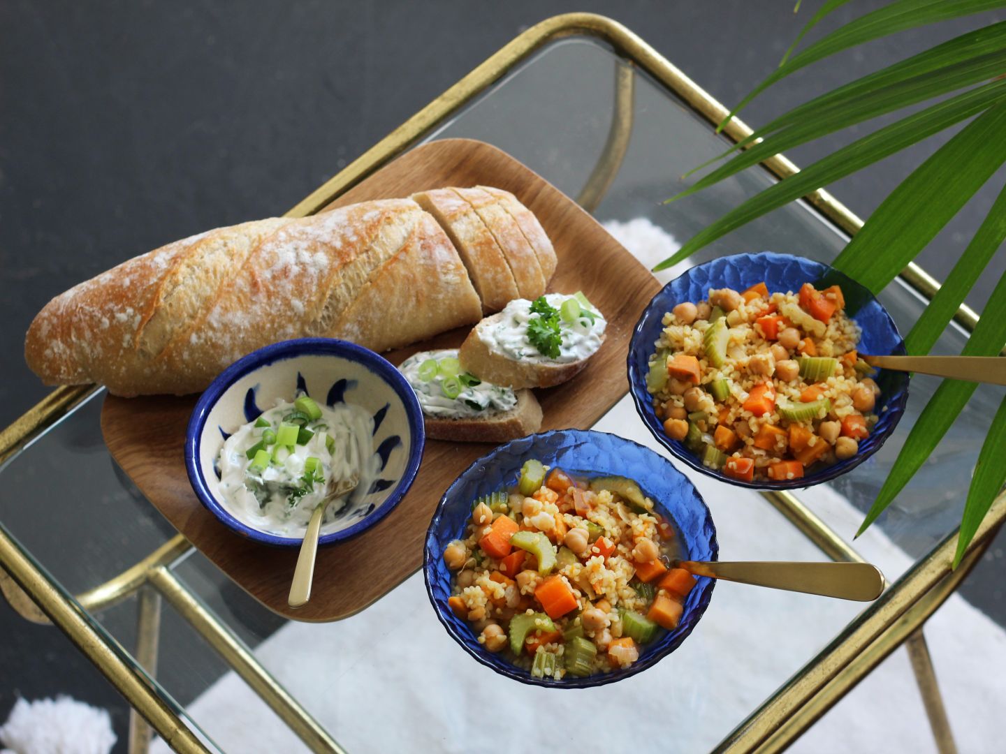 Oosterse kikkererwtensoep